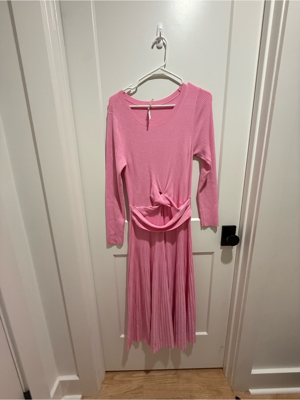 Anthropologie Long Sleeved Ribbed Sweater Dress